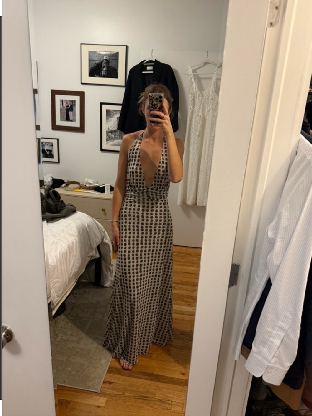 RESA polka dot dress
